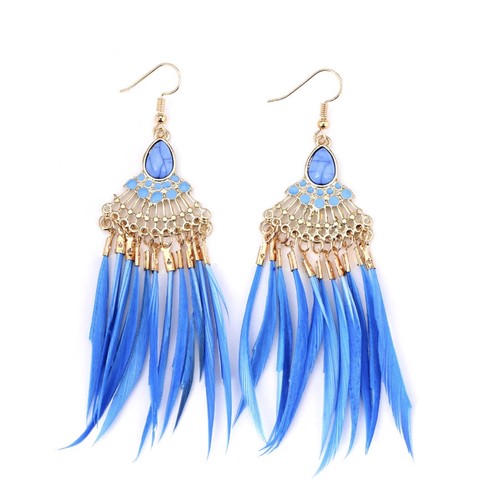 Feather Statement Earring