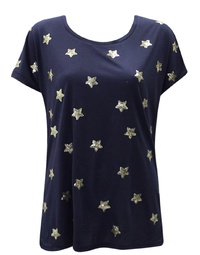 Sequin Star Tee